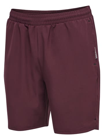 Hummel Verstellbare Taille Kurze Hose Hmlmove Herren in GRAPE WINE