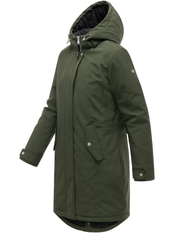 ragwear Softshellmantel Itiga in Dark Olive26