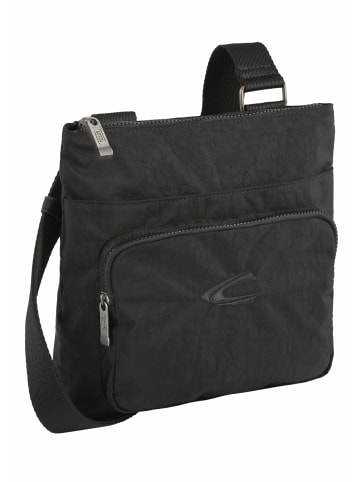 Camel Active JOURNEY Cross Bag mit Reißverschluss am Hauptfach in Schwarz