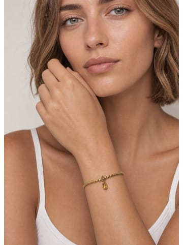 PURELEI Charm LEI Geburtsstein Oktober Opal Gold