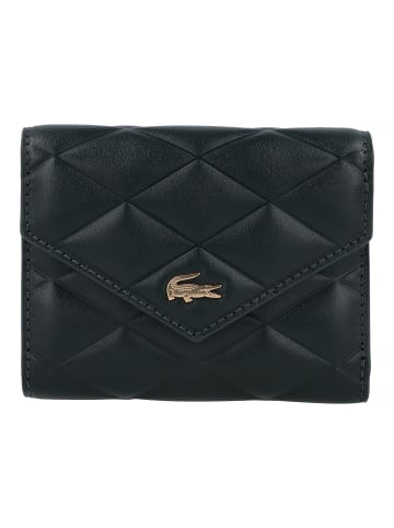 Lacoste Core Essentials Crocodelle Geldbörse Leder 11.5 cm in sinople