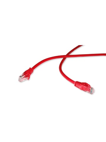 Inca Inca ICAT6-02TK RJ45 Cat6 UTP Netzwerkkabel Ethernetkabel LAN-Kabel in Rot