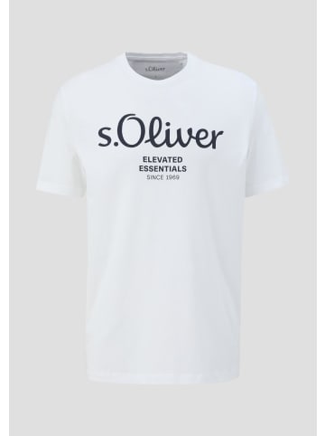 s.Oliver T-Shirt in 01D1_weiß
