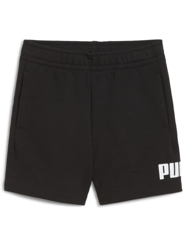 Puma Sporthose "ESS No.1 Logo Shorts TR PS" in Schwarz