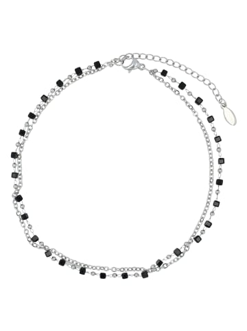 Adeliás Damen Anhänger aus Edelstahl mit Perle in silber