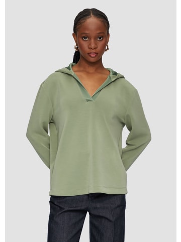 s.Oliver BLACK LABEL Sweatshirt langarm in Grün