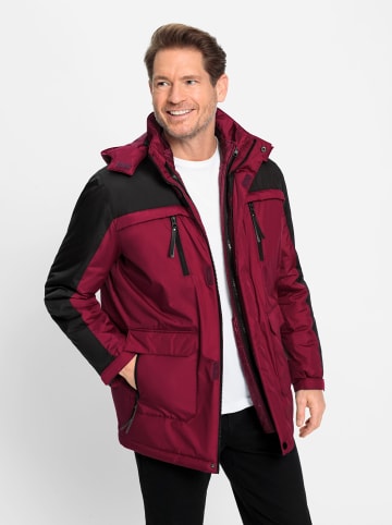 WITT WEIDEN Funktionsjacke in dunkelrot-schwarz