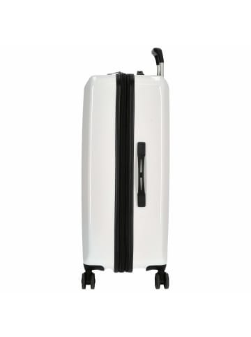 Check.In London 2.0 - 4-Rollen-Trolley 75 cm (orange) in weiss