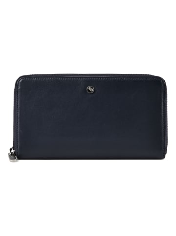 Mandarina Duck Downtown Geldbörse RFID Schutz Leder 19.5 cm navy
