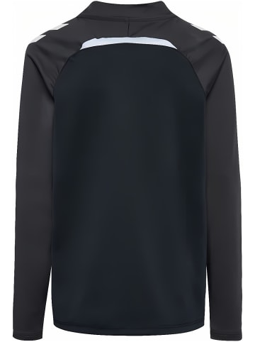 Hummel Kinder Trainingsjacke "Lead 2.0 Half Zip" in Schwarz