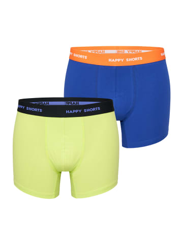 Happy Shorts Retro Pants Jersey in Purple+Lime