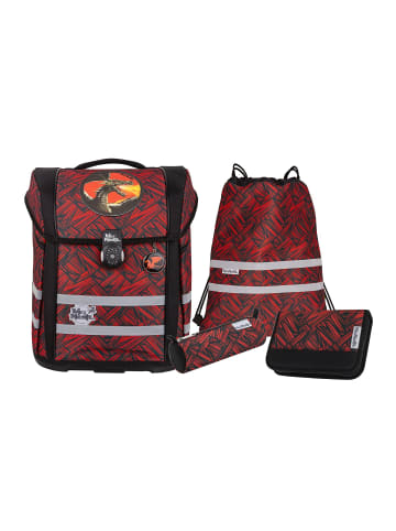 McNeill Perfecto Schulranzen-Set 5-teilig in Zack