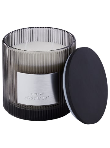 Butlers Duftkerze SUPREME Mystic Bay in Dunkelgrau