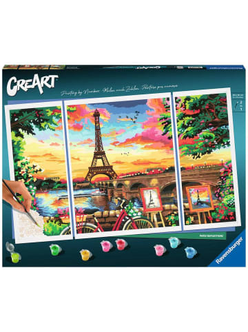 Ravensburger Malprodukte Spiegelbild von Paris CreArt - Premium Triptychon 14-99 Jahre in bunt