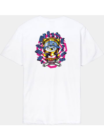 Santa Cruz T-Shirt "Grabke All Around Stack T-Shirt" in Weiß