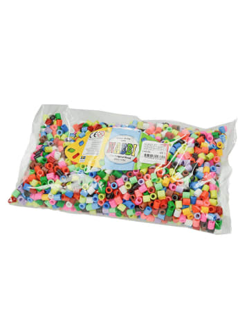 Nabbi Jumbo Beads Bügelperlen Ø 10mm, 2.400 Stk., 15 Farben Mix - ab 3 Jahren