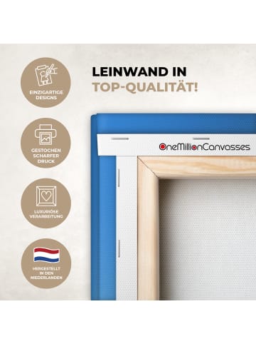 OnlyWow Leinwand Bilder Palme