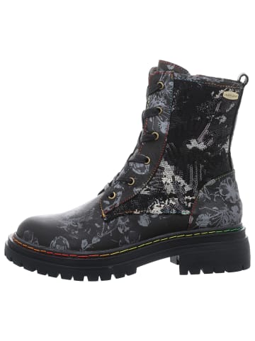 Stiefelette in schwarz
