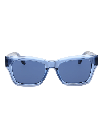 CALVIN KLEIN JEANS Unisex Sonnenbrille Rechtwinklig Blau