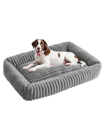 Feandrea Hundebett Baddi in Taubengrau - (B)120 x (H)23 x (T)85 cm