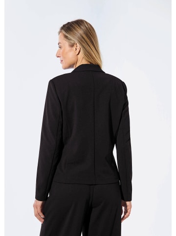 GOLDNER Jersey-Blazer in schwarz