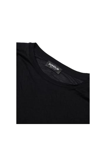 Dondup Schwarz Viskose T-Shirt