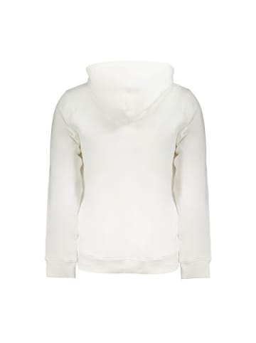 Tommy Hilfiger Weißes Baumwoll-Kapuzen-Sweatshirt