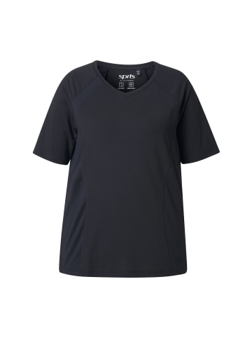 Ulla Popken Shirt in schwarz