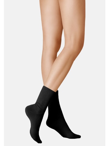 Kunert Socken Wool Care wärmend in Black