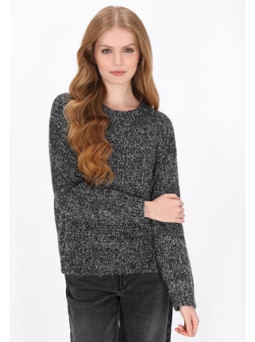DreiMaster Vintage Women Sweater in dark grey melange