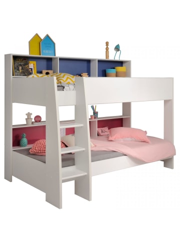 Parisot Etagenbett Jugendzimmer 2x Bett 90 x 200 cm Lattenrost
