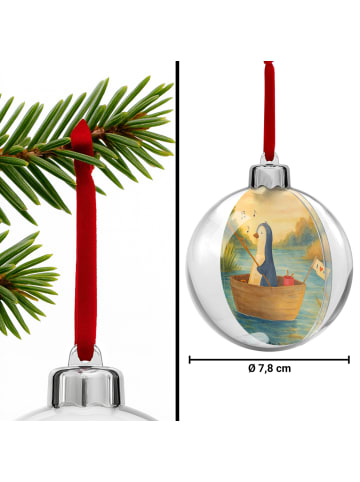 Mr. & Mrs. Panda christbaumkugel Pinguin Angelboot Design ohne S... in Weiß