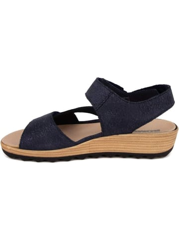 WESTLAND Keilsandalen für Damen in blau