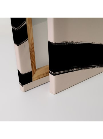A.S. Création Leinwandbild Canvas Brushstroke Creme