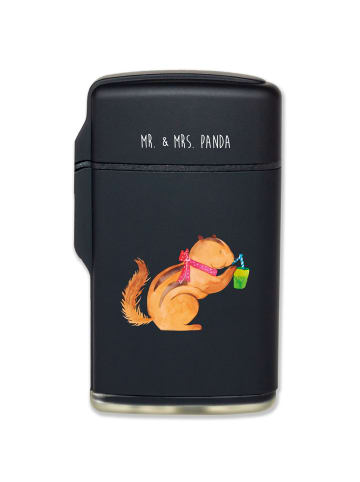 Mr. & Mrs. Panda Gasanzünder Eichhörnchen Smoothie ohne Spruch in Schwarz