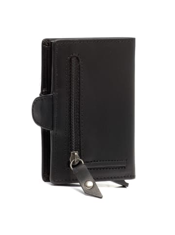 The Chesterfield Brand Lagos Kreditkartenetui RFID Schutz Leder 6.5 cm black