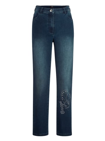 MIAMODA Jeans in dunkelblau