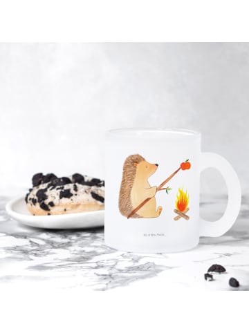 Mr. & Mrs. Panda Pott Igel Grillen ohne Spruch in Transparent