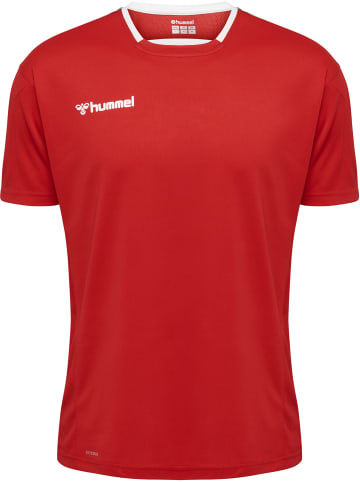 Hummel Hummel T-Shirt Hmlauthentic Multisport Herren Atmungsaktiv Feuchtigkeitsabsorbierenden in TRUE RED