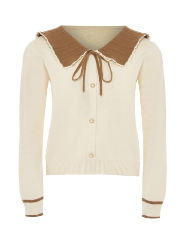 NAEMI Cardigan in Beige