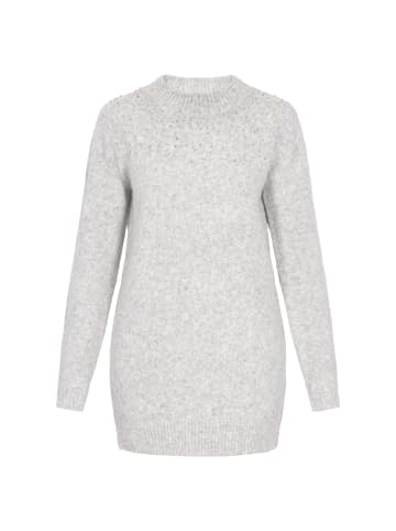 DreiMaster Women Sweater in light grey melange
