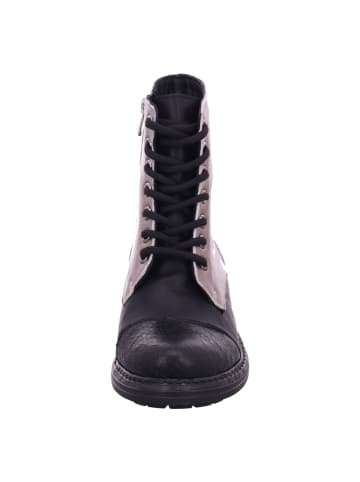 Esgano Damenschnürrstiefel kalt flach  in  Mehrfarbig