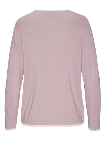 Vivance by Lascana V-Ausschnitt-Pullover in mauve-rosé
