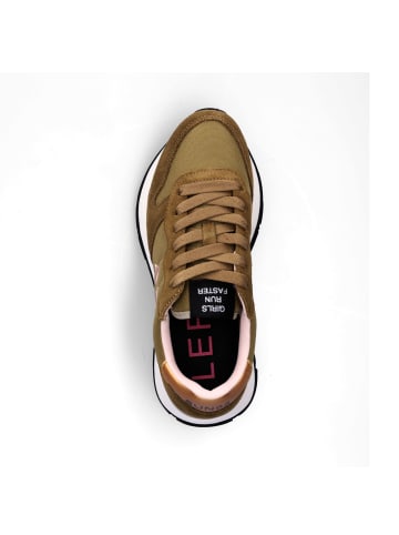 Sun68 Sneaker Ally Solid in Mocca