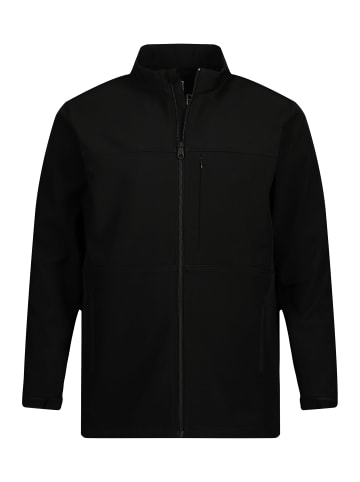 JP1880 Softshelljacke in schwarz