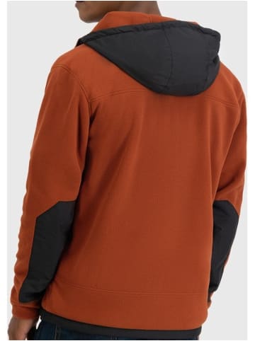 Vintage Industries Fleecejacke/Fleecepullover in Braun