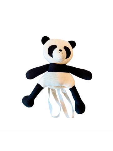 pad Rucksack Panda in Schwarz