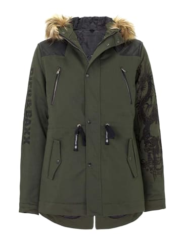 Cipo & Baxx Winterjacke in Khaki