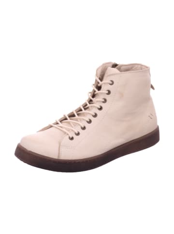 Esgano Damenschnürrstiefel kalt flach Da.- Schnürer in  Beige