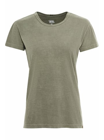 Camel Active Kurzarm T-Shirt aus Organic Cotton in Hellkhaki